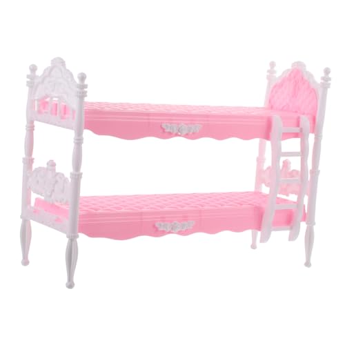ifundom Puppen-doppelbett - Miniatur-puppenhaus- Mädchenspielzeug Rollenspielmöbel ifundom Puppen-doppelbett - Miniatur-puppenhaus- Mädchenspielzeug Rollenspielmöbel von ifundom