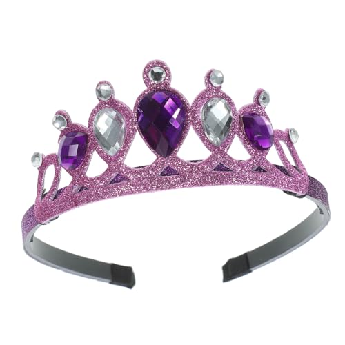 ifundom Prinzessinnen Krone Haarreif Für ädchen Glitzernde Strass Diadem Für Ideales Kostü Zubehör Für Geburtstagsfeiern Und Cosplay von ifundom