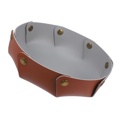 ifundom Pu Tably Organizer Juwely Tablett Dekorative Schmuck Tablett Nachteil Eitelkeit Organizer Für Home Office von ifundom
