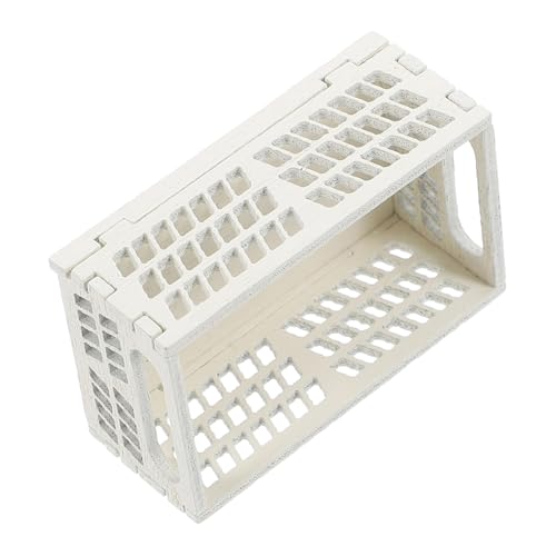 ifundom Puppenhaus Aufbewahrungsbox Aufbewahrungskorb Badezimmerkörbe Miniatur Waschkorb Wäschekorb Kleiderkorb Das Puppenmöbel Winzige Dinge Mini Weiß Holz ifundom Puppenhaus Aufbewahrungsbox Aufbewahrungskorb Badezimmerkörbe Miniatur Waschkorb Wäschekorb Kleiderkorb Das Puppenmöbel Winzige Dinge Mini Weiß Holz von ifundom