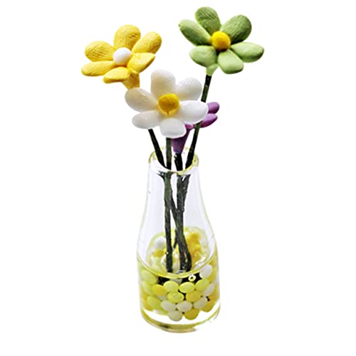 ifundom Puppenhaus Blumenarrangement künstliche Tulpen, künstliche Blumen Fälschung Mini Figuren Living Room Decoration wohnzimmerdeko hausdeko Blumentopf-Modell winzige Dinge Harz ifundom Puppenhaus Blumenarrangement künstliche Tulpen, künstliche Blumen Fälschung Mini Figuren Living Room Decoration wohnzimmerdeko hausdeko Blumentopf-Modell winzige Dinge Harz von ifundom