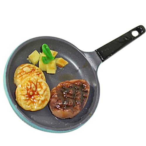 ifundom 112 Mini Rindfleisch Steak Bratpfanne Modell Für Kinder Küche Spielzeug Lebensmittel Pretend Spielen Set ifundom 112 Mini Rindfleisch Steak Bratpfanne Modell Für Kinder Küche Spielzeug Lebensmittel Pretend Spielen Set von ifundom