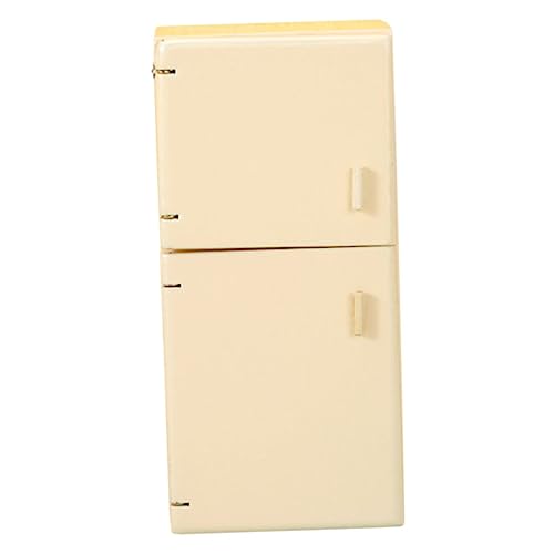 ifundom Puppenhaus Kühlschrank Puppenhaus Möbel Kühlschränke Mini Kühlschrank Puppenmöbel Gefrierschränke Kleiner Kühlschrank Fürs Mini Gefrierschrank Winziger von ifundom