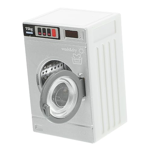 ifundom Realistische Mini-Waschmaschine Aus Kunststoff Puppenhaus-Waschmaschine Jungen- Und Mädchenzimmer- -Spielzeug ifundom Realistische Mini-Waschmaschine Aus Kunststoff Puppenhaus-Waschmaschine Jungen- Und Mädchenzimmer- -Spielzeug von ifundom