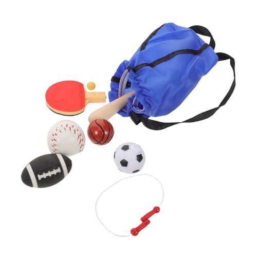 ifundom Puppenhaus Miniaturen Fotografie Modell Mini Zubehör Für Puppen Puppenhaus Miniatur Sportbedarf Puppenzubehör Miniatur Mini Baseball Modell Zubehör Polyester von ifundom