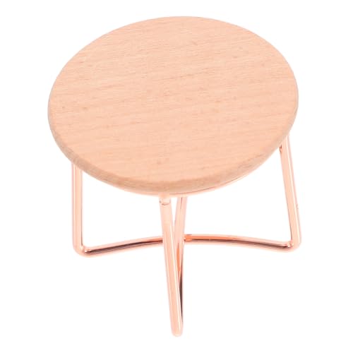 ifundom Puppenhaus Möbel Dekoration Mini Runder Tee Tisch für Puppenhaus Wohnzimmer Schlafzimmer Zubehör ifundom Puppenhaus Möbel Dekoration Mini Runder Tee Tisch für Puppenhaus Wohnzimmer Schlafzimmer Zubehör von ifundom