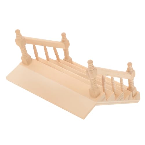 ifundom Puppenhaus Zubehör Glatte Oberfläche Für Miniaturmodelle Sichere Und Langlebige Treppe Für Kreative Spielwelten ifundom Puppenhaus Zubehör Glatte Oberfläche Für Miniaturmodelle Sichere Und Langlebige Treppe Für Kreative Spielwelten von ifundom