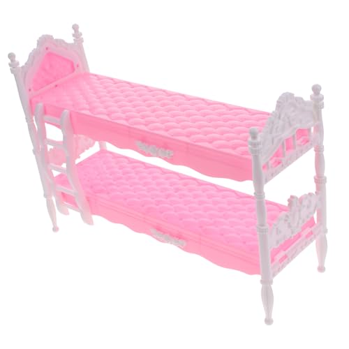 ifundom Miniatur-Bett Jungen Und Mädchen Puppenhaus Spielzeug Sammler Puppen Möbel 30cm Doppelbett Set ifundom Miniatur-Bett Jungen Und Mädchen Puppenhaus Spielzeug Sammler Puppen Möbel 30cm Doppelbett Set von ifundom