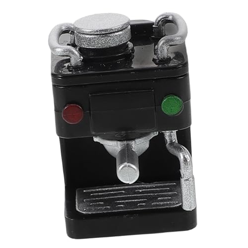 ifundom Puppenhaus Miniatur- -Set Mini-kaffeemaschine Spielzeug Puppenhaus Miniatur-zubehör Modernes Küchendekor von ifundom