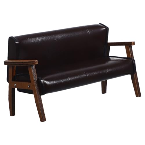 ifundom Puppenhausmöbel 12 Maßstab Dunkelbraunes Sofa Für Doll House Niedlicher Für Puppenmöbel Ideal Als Für Puppenliebhaber Mini Puppenhaus Holzmöbel ifundom Puppenhausmöbel 12 Maßstab Dunkelbraunes Sofa Für Doll House Niedlicher Für Puppenmöbel Ideal Als Für Puppenliebhaber Mini Puppenhaus Holzmöbel von ifundom