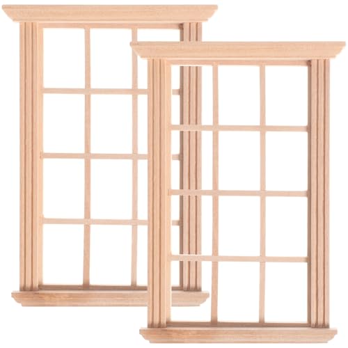 ifundom Puppenhausmöbel Miniatur-holzrahmen Miniatur-puppenhauszubehör ifundom Puppenhausmöbel Miniatur-holzrahmen Miniatur-puppenhauszubehör von ifundom