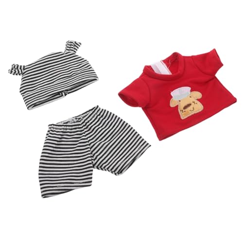 ifundom Puppenkleidung Gestreifte Stylische Outfits für Puppen Inklusive Mütze und Hose Weiche Maschinenwaschbare Stoffe Geschlechtsneutrale Designs für Jungen und Mädchen für Rollenspiele ifundom Puppenkleidung Gestreifte Stylische Outfits für Puppen Inklusive Mütze und Hose Weiche Maschinenwaschbare Stoffe Geschlechtsneutrale Designs für Jungen und Mädchen für Rollenspiele von ifundom