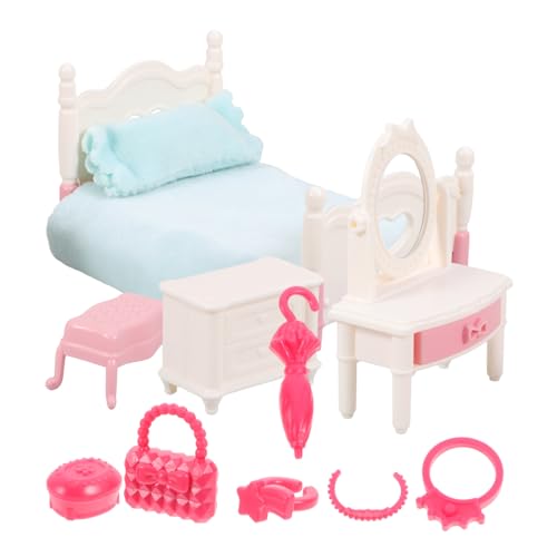 ifundom Puppenmöbel Puppenstubenmöbel Miniatur Schlafzimmermöbel Set Für Puppenhaus 1 Set DIY Öbelmodelle Ideale Mini Room Decoration Und Miniature Supplies Für Kreative Spielwelten ifundom Puppenmöbel Puppenstubenmöbel Miniatur Schlafzimmermöbel Set Für Puppenhaus 1 Set DIY Öbelmodelle Ideale Mini Room Decoration Und Miniature Supplies Für Kreative Spielwelten von ifundom