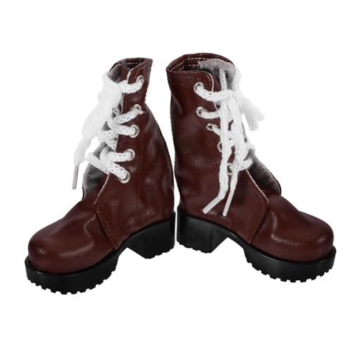ifundom Puppenstiefel für Puppen Miniatur Boots für Modisches Puppenzubehör und Dekoration Vielseitig Einsetzbar für Puppenhäuser und Kreative Spielwelten von ifundom