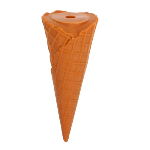 ifundom Realistische Eistüte Deko Modell Leicht Stabile Eiswaffel für Party Fotografie Requisiten Küchen Dekoration Geburtstagsfeier Ornament von ifundom