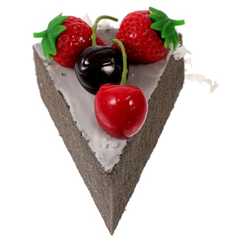 ifundom Realistische Gefälschte Obstkuchendekoration, Künstliches Dessertmodell, Simulationskuchenmodell, Foto-Requisite von ifundom