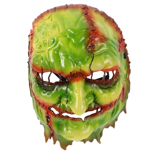 ifundom Realistische Horror-Hexenmasken, Halloween, gruselige EVA-Masken, Gesichtsmasken für Halloween, Geister, Rollenspiele, Cosplay, Partyzubehör von ifundom