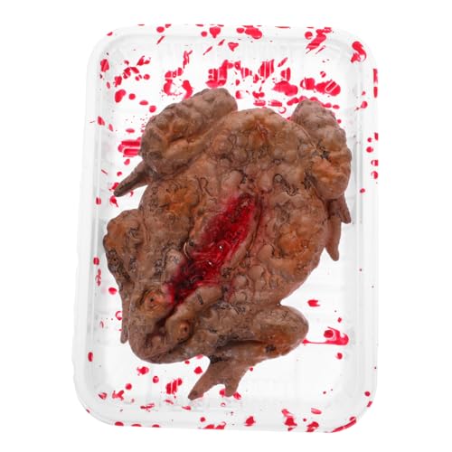 ifundom Realistische Kröte Streichprop für Halloween Party Gruselige Mahlzeit Box Dekoration für Spukhaus Unheimliches Deko Accessoire mit Zufälligen Blutflecken Geeignet für Schaurige ifundom Realistische Kröte Streichprop für Halloween Party Gruselige Mahlzeit Box Dekoration für Spukhaus Unheimliches Deko Accessoire mit Zufälligen Blutflecken Geeignet für Schaurige von ifundom