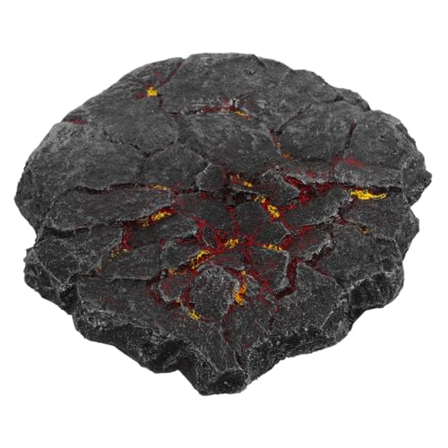 ifundom Realistischer Lava Display Basis für Scale Figure Holder Action Figure Stand Sammler Zubehör Vielseitige Präsentationsplattform für Figuren Schreibtisch Regal ifundom Realistischer Lava Display Basis für Scale Figure Holder Action Figure Stand Sammler Zubehör Vielseitige Präsentationsplattform für Figuren Schreibtisch Regal von ifundom