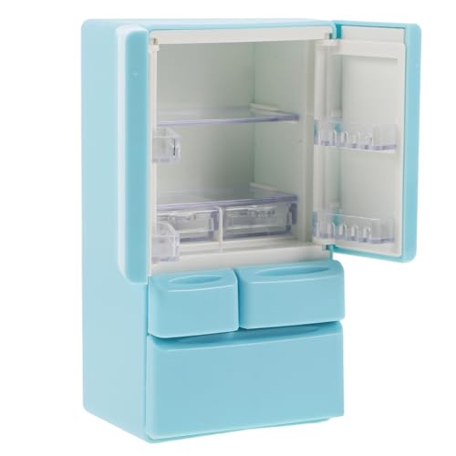 ifundom Realistischer Mini-kühlschrank Für Das Puppenhaus Im Maßstab 1:12 Miniatur-küchenset Spielzeug-kühlschrank Zum Spielen Für Jungen Und Mädchen ifundom Realistischer Mini-kühlschrank Für Das Puppenhaus Im Maßstab 1:12 Miniatur-küchenset Spielzeug-kühlschrank Zum Spielen Für Jungen Und Mädchen von ifundom