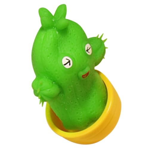 ifundom Realistisches Kaktus Squeeze aus TPR Tragbares Weiches Flexibles Entspannungs Gadget für Büro Zuhause und Schule Lustiges Dekompressionsspielzeug von ifundom