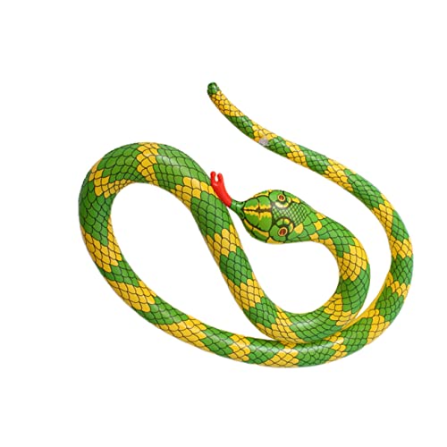 ifundom Requisitenspielzeug Schlange für kinderspielzeug Schaufensterdekoration Toys spielzeuge für Simulation Schlangenmodell Modell Schlangenfigur Yellow ifundom Requisitenspielzeug Schlange für kinderspielzeug Schaufensterdekoration Toys spielzeuge für Simulation Schlangenmodell Modell Schlangenfigur Yellow von ifundom