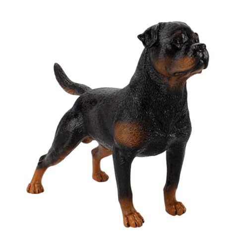 ifundom Realistisches Dekoratives Hundespielzeug Für Den Schreibtisch Hundespielzeug Nachahmung Eines Hundemodells Für Fantasievolles Spielen Von Jungen Und Mädchen von ifundom