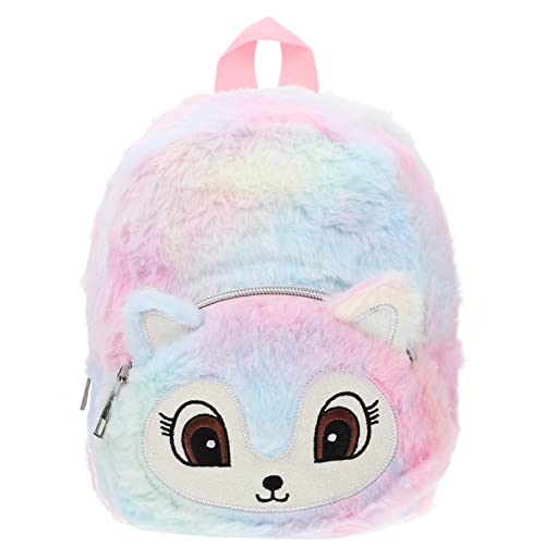 ifundom Rucksack Mädchen Umhängetasche Rucksäcke für Mädchen Outdoortasche schultüte büchertasche Schoolbag praktische Umhängetasche Aufbewahrungstasche für Mädchen Plüsch Colorful ifundom Rucksack Mädchen Umhängetasche Rucksäcke für Mädchen Outdoortasche schultüte büchertasche Schoolbag praktische Umhängetasche Aufbewahrungstasche für Mädchen Plüsch Colorful von ifundom