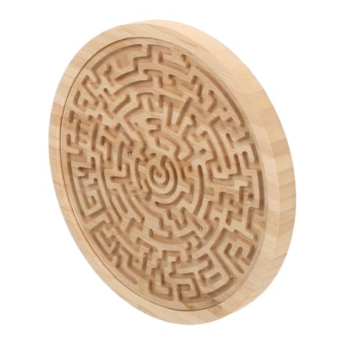ifundom Rundes Holz Labyrinthspielzeug Tragbares Kugel Labyrinthspiel für Kleinkinder Pädagogisches Balancespiel für Frühe Bildung Langlebiges Holzspiel Fördert Problemlösung und Soziale ifundom Rundes Holz Labyrinthspielzeug Tragbares Kugel Labyrinthspiel für Kleinkinder Pädagogisches Balancespiel für Frühe Bildung Langlebiges Holzspiel Fördert Problemlösung und Soziale von ifundom