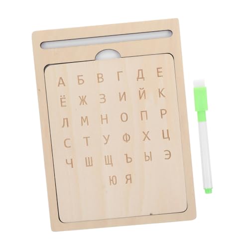 ifundom Schreibblock Zur Entwicklung Der Fähigkeiten Jungen Und Mädchen Russisch-lernspielzeug Montessori-lerntafel Für Kinder von ifundom