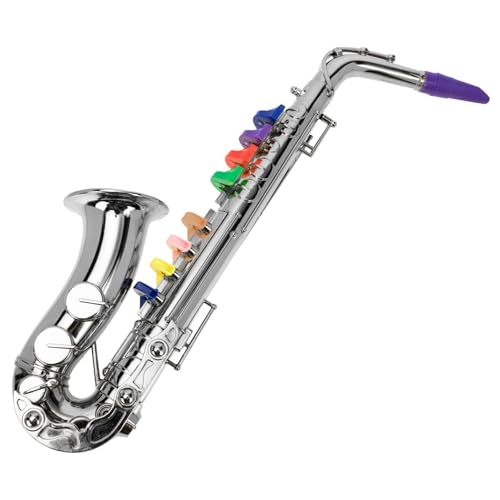 ifundom Sax Spielzeug Aus Kunststoff Saxophon Anfänger Saxophon Spielzeug Anfänger Instrument Kunststoff Kinderspielzeug Kinder Saxophon Spielzeug Musikinstrument Spielzeug von ifundom