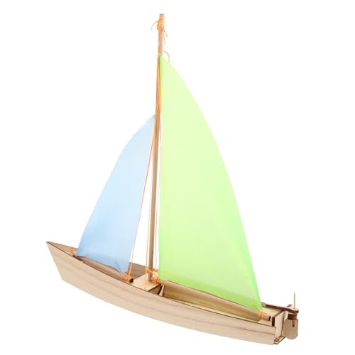 ifundom Segelmodell kinderspielzeug segelboot Spielzeug schwimmt pädagogisch für Kinder Rätsel für Erwachsene segelboot DIY Form Selbstbaumodell von ifundom