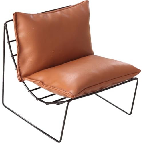 ifundom Dollhouse Zubehör Puppenstuhl Sessel Aus Eisen 1: 12 Miniaturmöbel Mini-puppenstubensofa Spielhaus Möbel Puppenküchendekoration Puppenhaus-Sofa-Sessel Für Mädchen Miniaturen Haut Light Brown ifundom Dollhouse Zubehör Puppenstuhl Sessel Aus Eisen 1: 12 Miniaturmöbel Mini-puppenstubensofa Spielhaus Möbel Puppenküchendekoration Puppenhaus-Sofa-Sessel Für Mädchen Miniaturen Haut Light Brown von ifundom