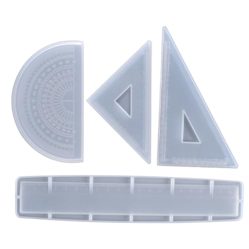 ifundom Silikon Lineal Form Für DIY Handwerk Gerades Und Dreieckiges Lineal Sowie Winkelmesser Silikonform Für Herstellung Von Bastelprojekten Und Gießarbeiten ifundom Silikon Lineal Form Für DIY Handwerk Gerades Und Dreieckiges Lineal Sowie Winkelmesser Silikonform Für Herstellung Von Bastelprojekten Und Gießarbeiten von ifundom