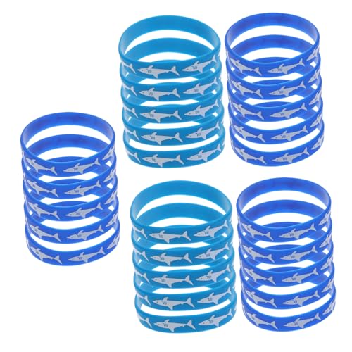 ifundom Silikon-party-armband-set 25-teilig Armbänder mit Hai-muster Lustige Armbänder für Themenveranstaltungen Bequem ifundom Silikon-party-armband-set 25-teilig Armbänder mit Hai-muster Lustige Armbänder für Themenveranstaltungen Bequem von ifundom