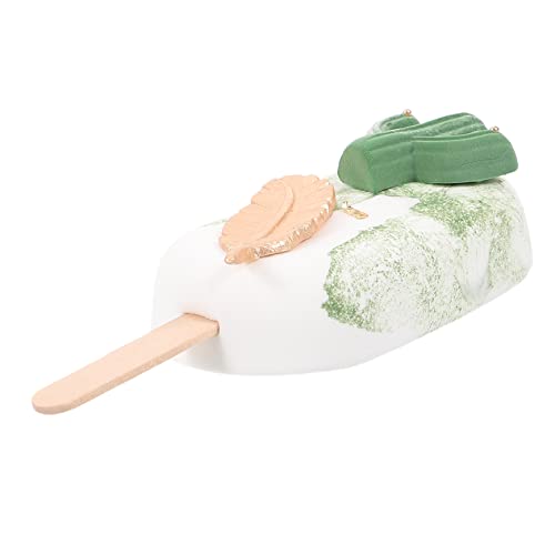 ifundom Simulation Kuchen gefälschte Dessertdekoration künstliche Lebensmittelanzeige für kinderspielzeug Künstliches am Stiel nachgemachtes Leichter Lehm von ifundom
