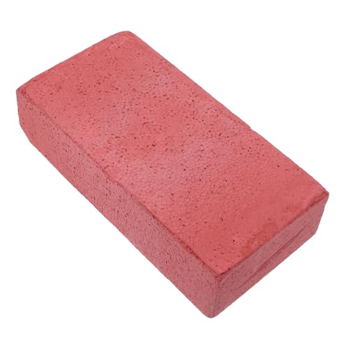 ifundom Simulation Schaumstoffziegel Rot Realistische Bühnenrequisiten Leicht Sicher für Halloween Theater Film Performance Comedy Trickspielzeug von ifundom