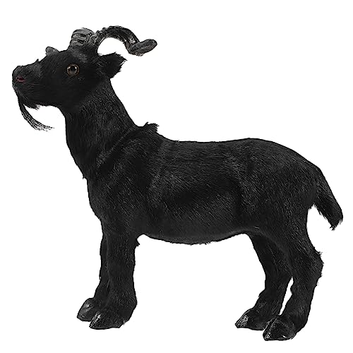 ifundom Simulation Ziegenskulptur Ziegenspielzeug Figur Ziege Stofftier künstliche Ziege Schwarzes Ziegenmodell Schwarzes Ziegentier Ziegendekor im Freien Landschaftsornament Plastik Black ifundom Simulation Ziegenskulptur Ziegenspielzeug Figur Ziege Stofftier künstliche Ziege Schwarzes Ziegenmodell Schwarzes Ziegentier Ziegendekor im Freien Landschaftsornament Plastik Black von ifundom