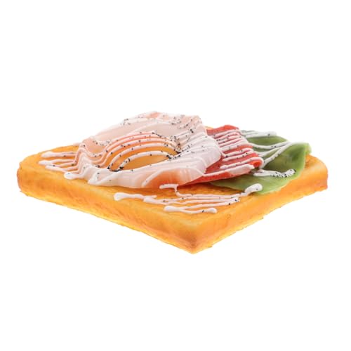 ifundom Realistische Schinken Toast Prop Home Küche Handgemachte Brot Für Shop Schaufenster ifundom Realistische Schinken Toast Prop Home Küche Handgemachte Brot Für Shop Schaufenster von ifundom