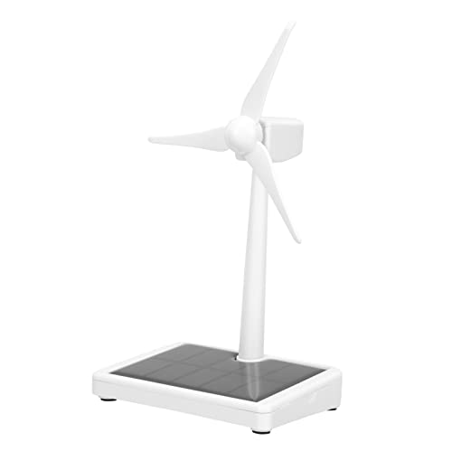 ifundom Solarwindmühle Turbinenmodell Windmühle Wissenschaftliche Experimente Spielzeug Windmühlen Modell Experiment Spielzeug Für Kinder DIY Windmühle Modell Solarbetriebene Windmühlen von ifundom