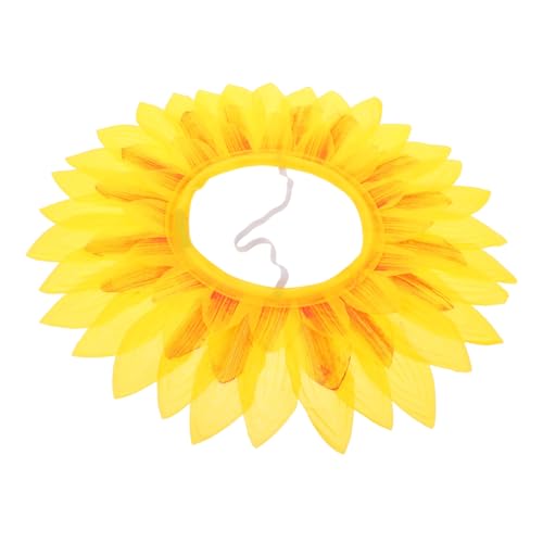 ifundom Sonnenblumen Kopfbedeckung für Realistische Sonnenblume Cosplay Kostüm Requisite für Festivals und Partys Leichte und Bequeme Blumenkopfbedeckung ifundom Sonnenblumen Kopfbedeckung für Realistische Sonnenblume Cosplay Kostüm Requisite für Festivals und Partys Leichte und Bequeme Blumenkopfbedeckung von ifundom