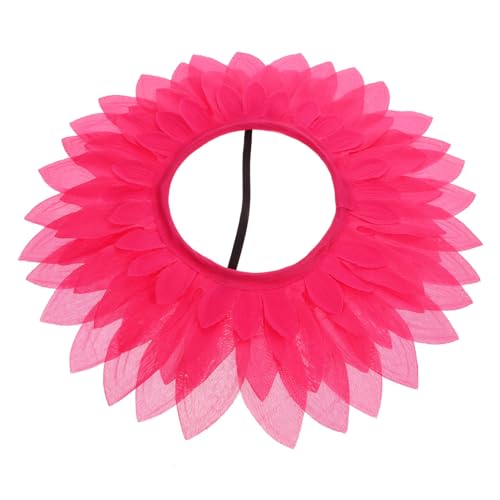 ifundom Sonnenblumen-kopfbedeckung Party-accessoire Tanzkostüm Einzigartiger Blumenhut Bequem Für Langes Tragen von ifundom
