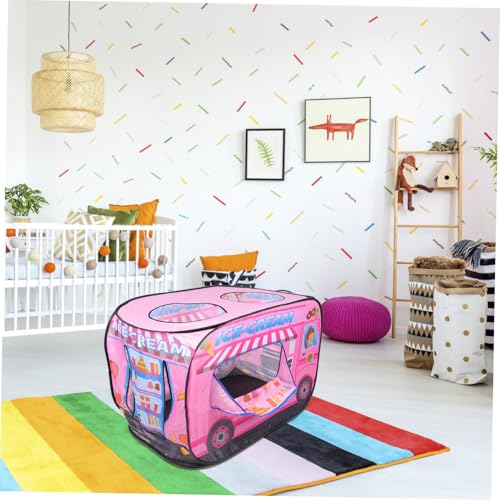 ifundom Spielzelt Eiswagen Bunt Indoor Outdoor Spielhaus Leicht Montierbar Kreatives Eiswagen Design Fördert Fantasievolles Drinnen Draußen Geeignet ifundom Spielzelt Eiswagen Bunt Indoor Outdoor Spielhaus Leicht Montierbar Kreatives Eiswagen Design Fördert Fantasievolles Drinnen Draußen Geeignet von ifundom