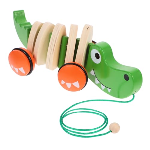 ifundom Tier-schleppauto - Traktorspielzeug Aus Holz - Kinderspielzeug - Kognitive Und Motorische Fähigkeiten - Pädagogisches Nachziehspielzeug ifundom Tier-schleppauto - Traktorspielzeug Aus Holz - Kinderspielzeug - Kognitive Und Motorische Fähigkeiten - Pädagogisches Nachziehspielzeug von ifundom