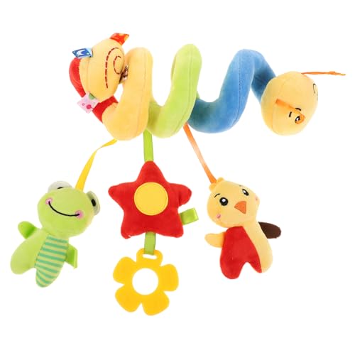 ifundom Spielzeuge Hängende Spiralrassel Spielzeug Kinderwagen Spielzeug 0-3 Monate Weiches Baumwollmaterial Quietschgeräusch Entwicklungsspielzeug ifundom Spielzeuge Hängende Spiralrassel Spielzeug Kinderwagen Spielzeug 0-3 Monate Weiches Baumwollmaterial Quietschgeräusch Entwicklungsspielzeug von ifundom