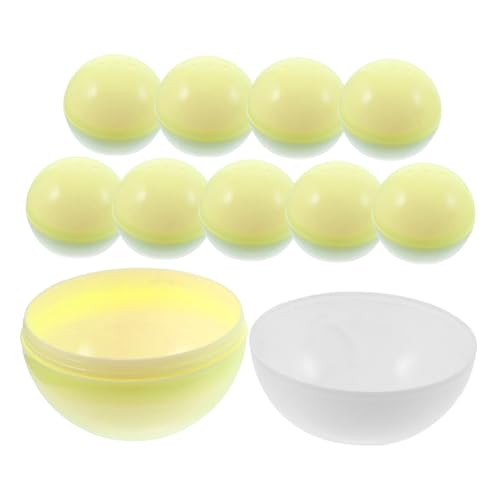 ifundom 10stücke Leere Wiederverwendbare Befüllbare Spielzeug-automaten Runde Bälle Für Geschenkverpackungsball Plastikverpackungsball ifundom 10stücke Leere Wiederverwendbare Befüllbare Spielzeug-automaten Runde Bälle Für Geschenkverpackungsball Plastikverpackungsball von ifundom