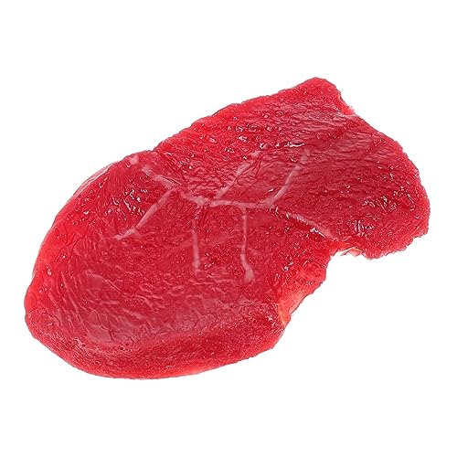 ifundom Steak-Fotomodell Künstliches Rindfleischdekor gefälschtes Steak-Modell lebensechtes Steakdekor spielsachen für Fun Toy Desktop-Steak-Ornament dekoratives Steakmodell Harz ifundom Steak-Fotomodell Künstliches Rindfleischdekor gefälschtes Steak-Modell lebensechtes Steakdekor spielsachen für Fun Toy Desktop-Steak-Ornament dekoratives Steakmodell Harz von ifundom