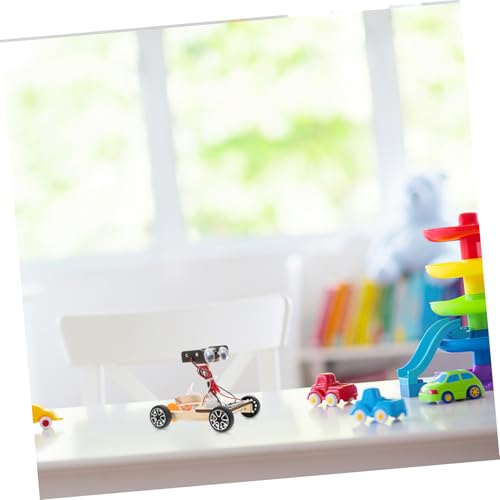 ifundom Stem Stimme Gesteuertes Spielzeugauto Bausatz für Klatschen Aktiviertes Experimentiermodell Kreatives DIY Fahrzeug für Drinnen und Draußen Fördert Wissenschaft und von ifundom
