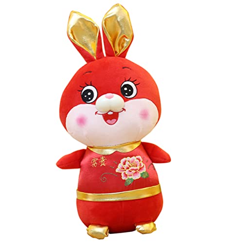 ifundom Sternzeichen Hase Puppe Weihnachtsspielzeug Hase Plüschtier 2023 Karikatur Ausgestopfte Hasen Kaninchen Figur Cartoon Stoffhase Baumwoll- Und Plüschmaterialien Rot ifundom Sternzeichen Hase Puppe Weihnachtsspielzeug Hase Plüschtier 2023 Karikatur Ausgestopfte Hasen Kaninchen Figur Cartoon Stoffhase Baumwoll- Und Plüschmaterialien Rot von ifundom