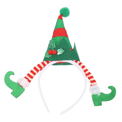 ifundom Stirnband für die Party weihnachts kopfschmuck weihnachtskopfschmuck Weihnachtsgirlande Weihnachtsdekoration Ohrenschützer Party-Haar-Accessoire Weihnachtsfeier -Stirnband Plüsch von ifundom